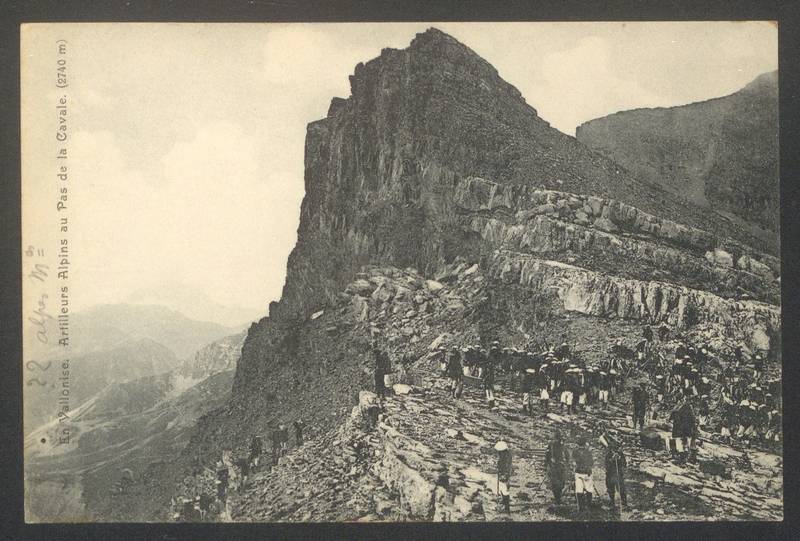 Le pas de la Cavale à Vallouise Le pas de la Cavale à Vallouise