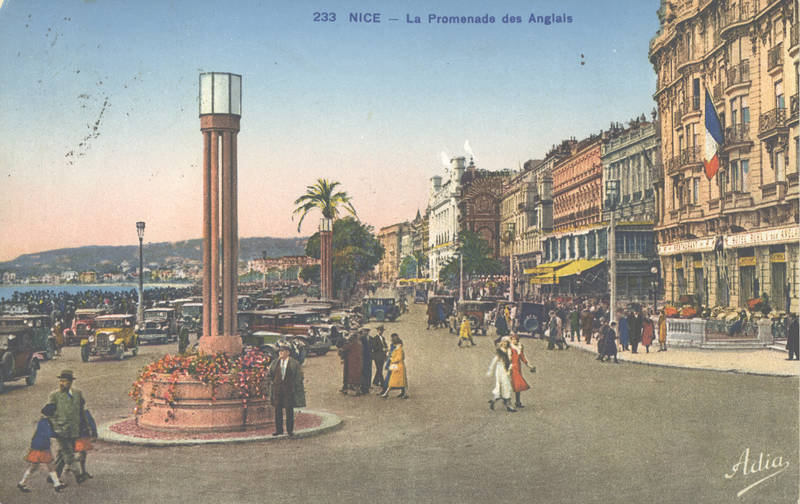 La Promenade des Anglais dans les années 1930